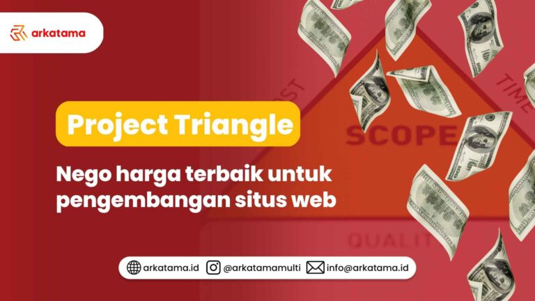 Project Triangle: nego harga untuk pengembangan situs web