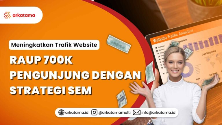 Meningkatkan Trafik Website: Raup 700k Pengunjung dengan strategi SEM