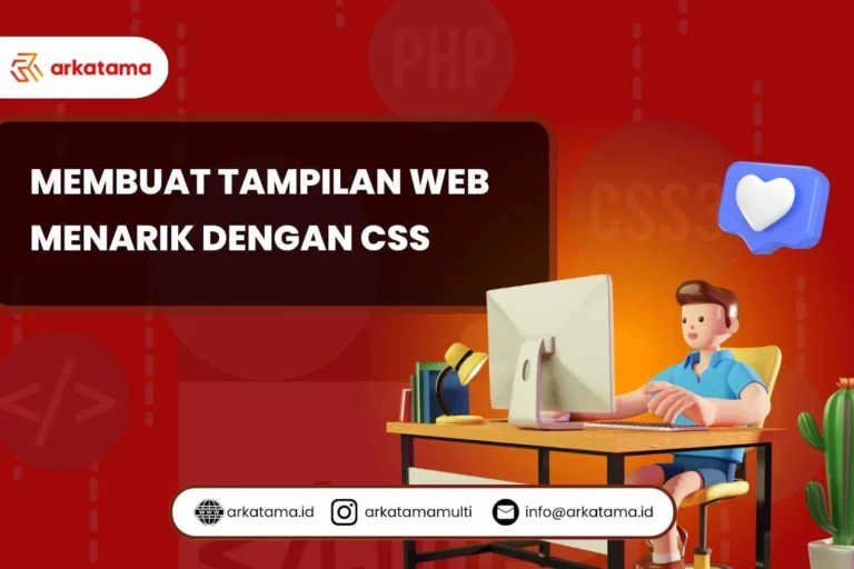 tampilan website menarik