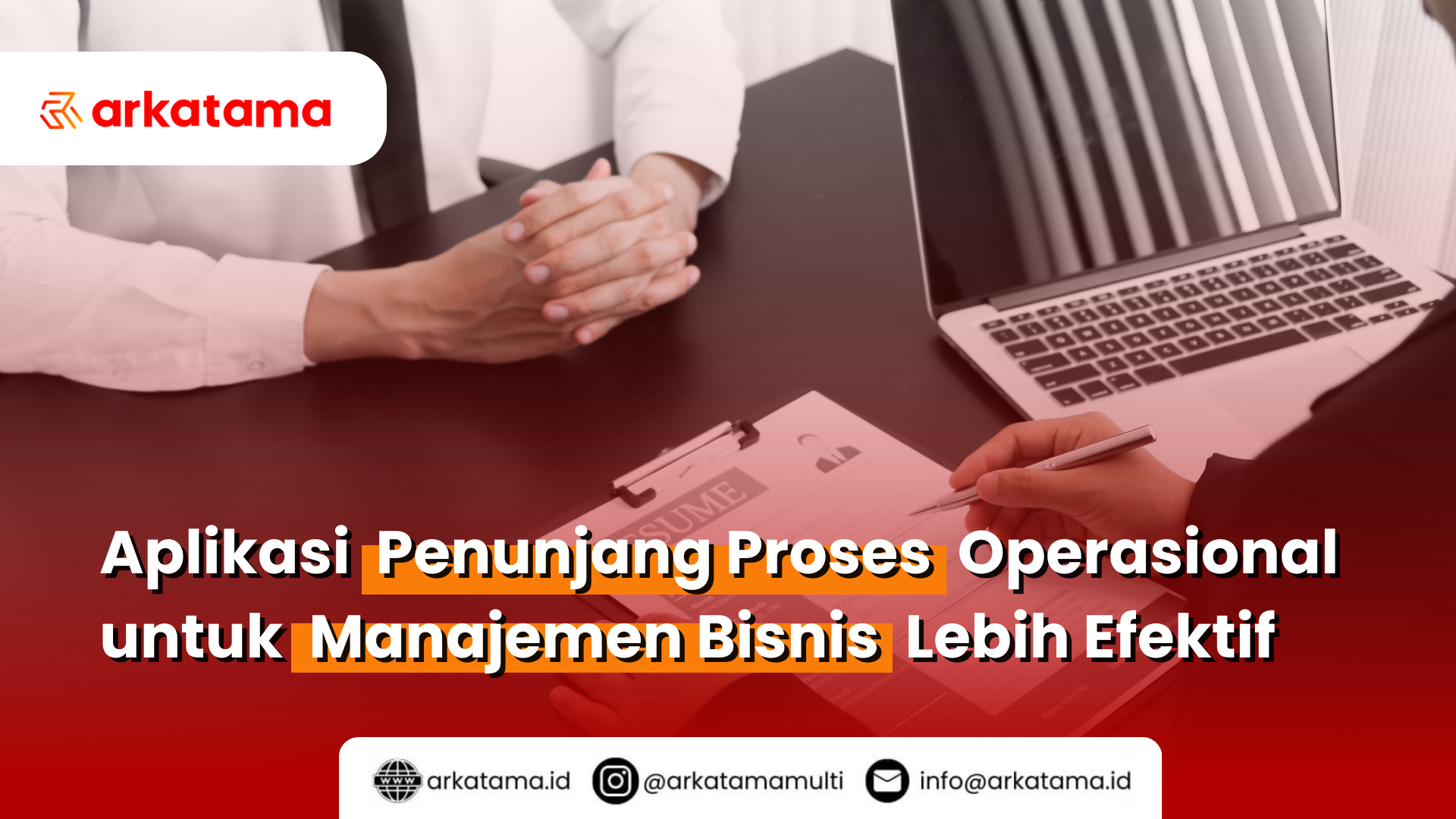 aplikasi penunjang