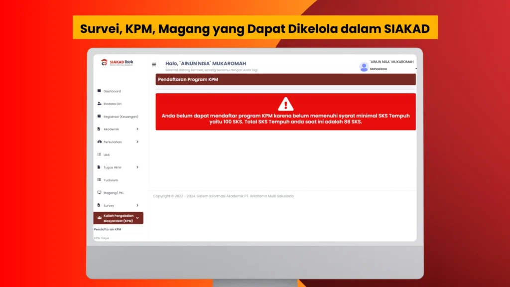Jasa Pembuatan SIAKAD