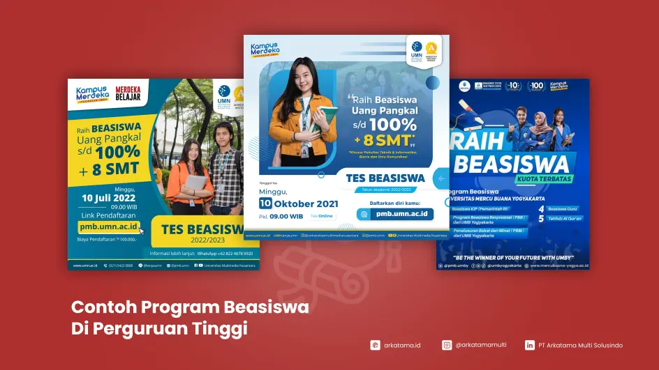 Contoh Beasiswa Kampus, Jasa Pembuatan Siakad