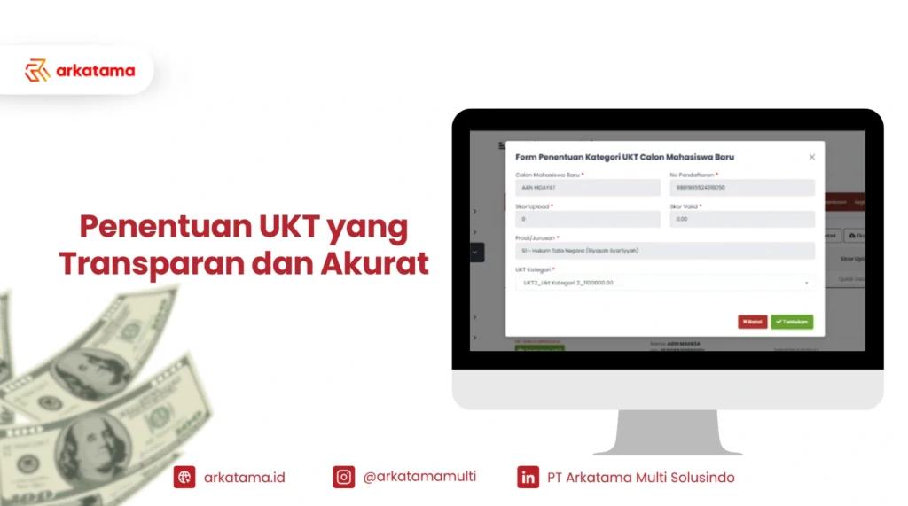 Jasa Pembuatan SIAKAD Penentuan UKT Transparan dan Akurat