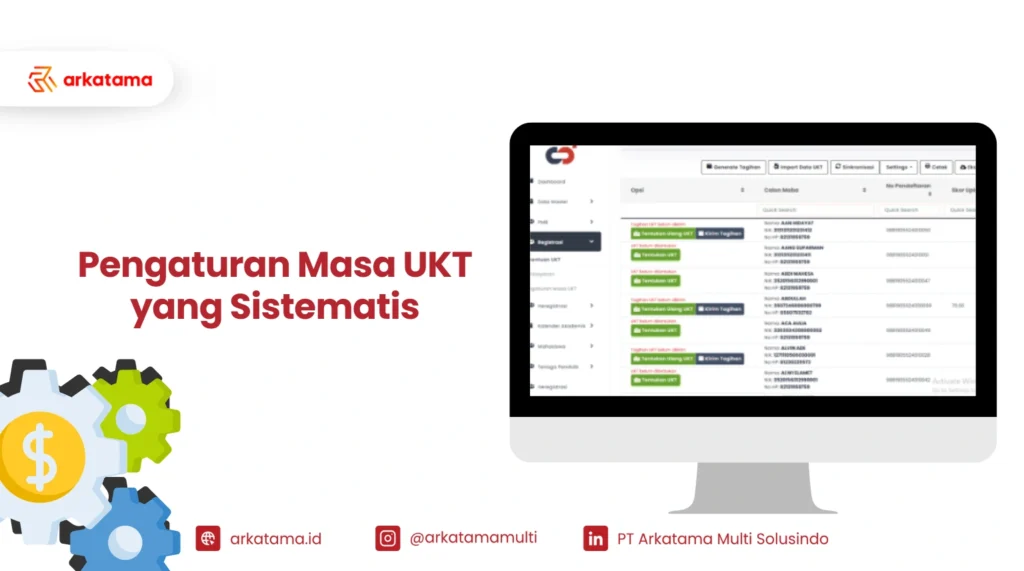 Jasa Pembuatan SIAKAD Pengaturan Masa UKT