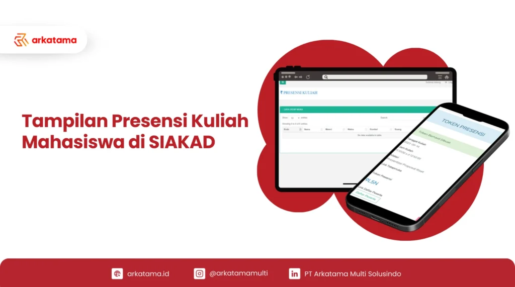 Tampilan Presensi SIAKAD