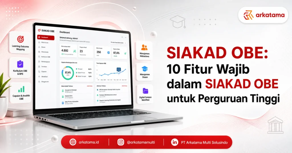 SIAKAD OBE: 10 Fitur Wajib dalam SIAKAD OBE untuk Perguruan Tinggi