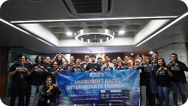 Peserta sertifikasi BNSP Excel Intermediate PT Waskita Karya