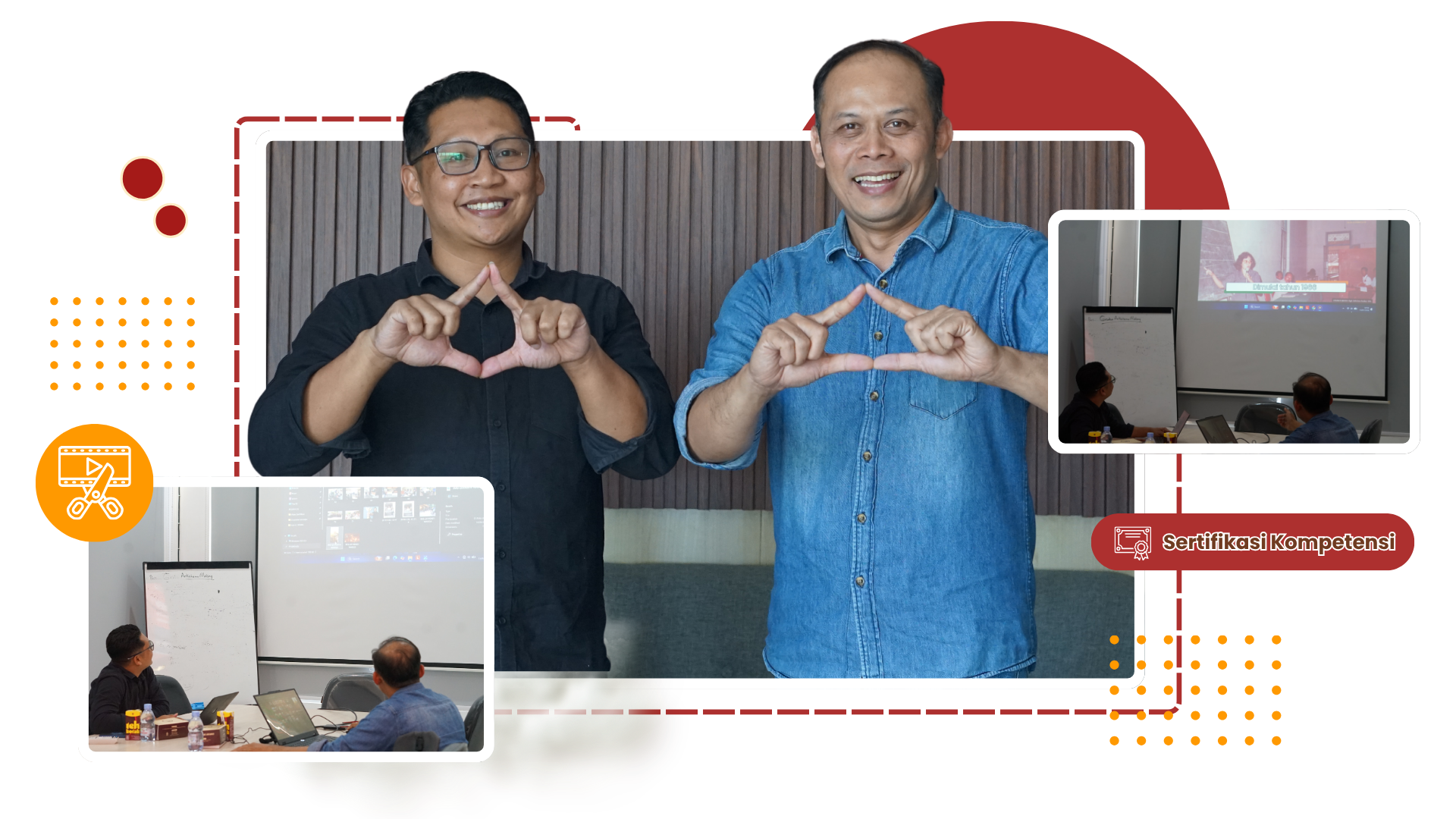 Praktik editing video dalam sertifikasi BNSP UIN Tulungagung